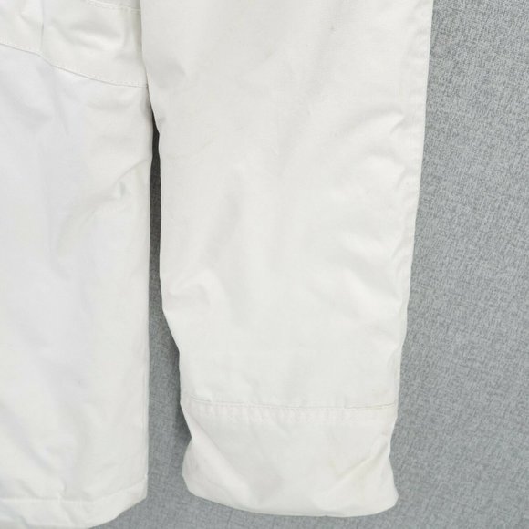 Neyelle Coat Womens Small White Fisherman Hooded Mock Neck Full Zip Long Sleeve - Picture 8 of 11